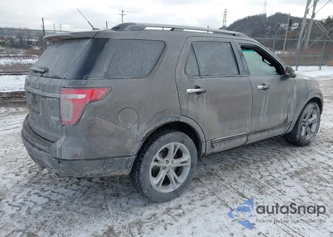 2015 Ford Explorer Limited z USA, uszkodzony, nr VIN 1FM5K8F86FGB95240